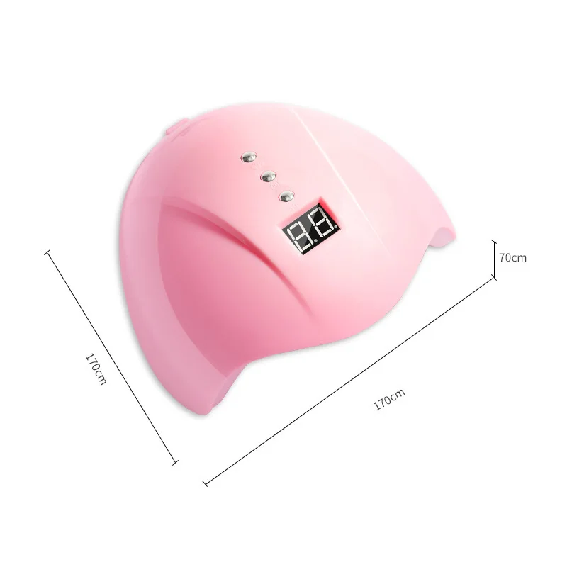 Máquina de lámpara de fototerapia de uñas, 36W, detección inteligente LED/UV, pequeña lámpara USB para hornear, secador, fuente de luz Dual no deslumbrante