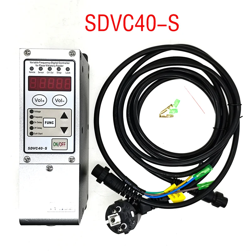 SDVC40-S Direct Vibration Vibrating Disc Piezoelectric Frequency Modulation Vibration Feeding Controller