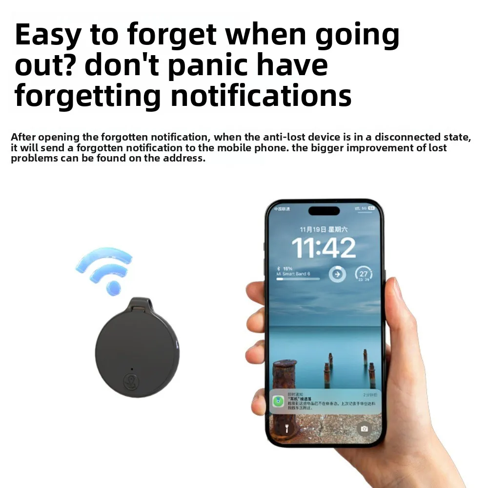

Новый легкий локатор Find My Locator с неограниченным количеством расстояний, устройство защиты от потери, рюкзак для ключей для багажа, глобальный локатор с сертификатом MFI