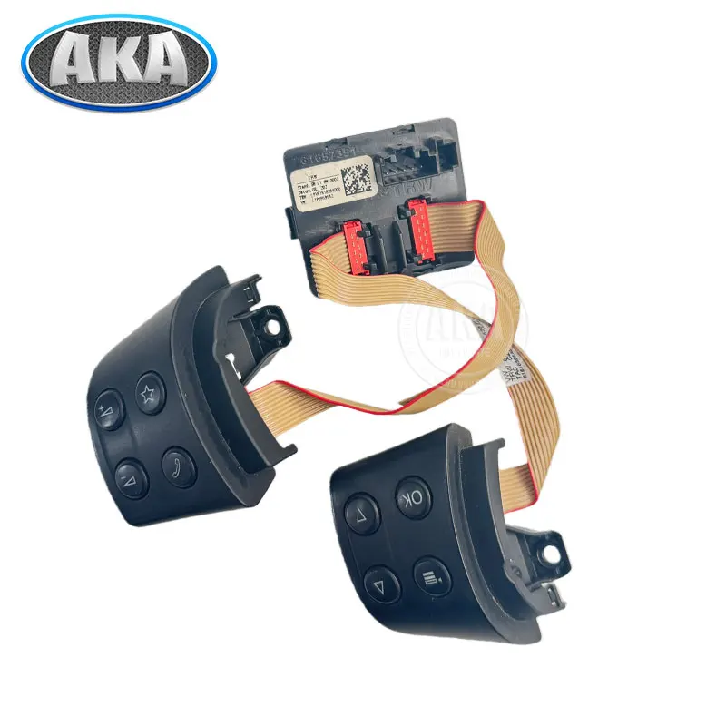

1K0959537J 1K0959538F For VW Jetta Golf MK5 Passat B6 Tiguan Multifunction Steering Wheel Control Button Multifunc With Module