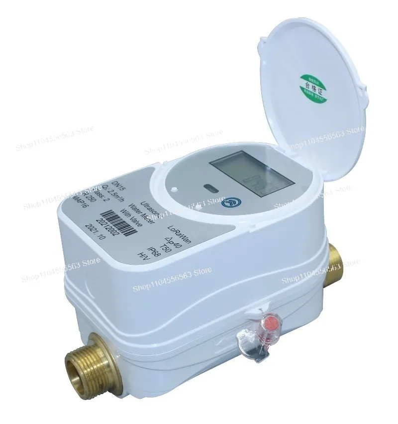 Tuya Smartlife Wireless WiFi  Water Flow Monitor and Water Shutoff in 3/4 Inch Smart Ultrasonic Water Meter