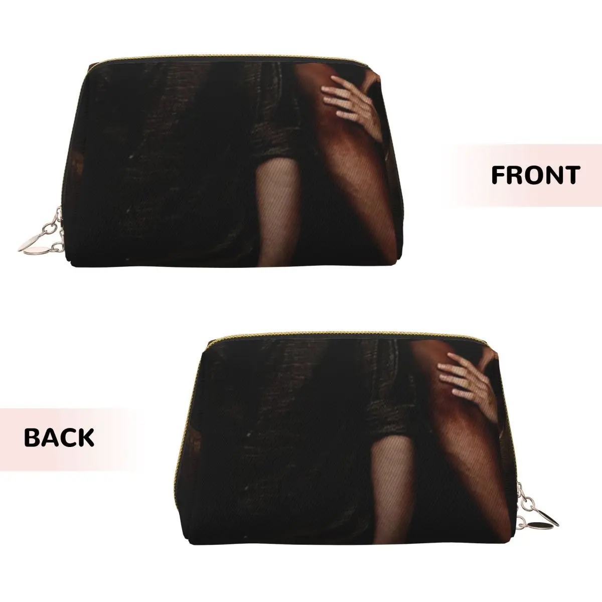 The Twilight Saga Edward Cullen Women Cosmetic Bags Travel Makeup Organizer Pouch Toiletry Storage Dopp Kit Box