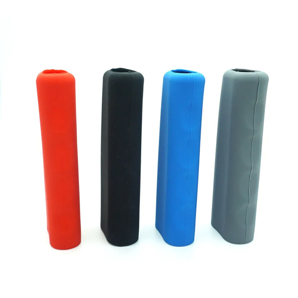

Practical Silicone Cover Universal Wave Shaped Handbrake Protector Grey Nonslip Comfortable Easy Install Clean