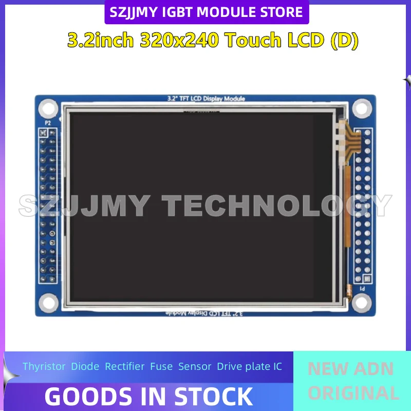 

3.2-inch color touch display ILI9341 resistive touch LCD screen supports STM32 NEW ORIGINAL IN STOCK
