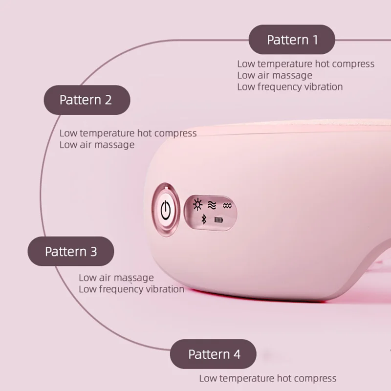 Smart Multifunctional Eye Massager With Heat Compression 8S Eye Massage Glasses