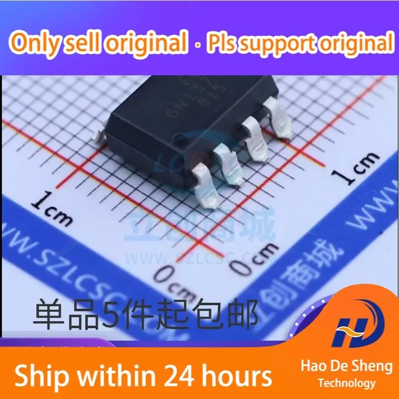 10PCS/LOT EL6N137 EL6N137S-TA SOP-8 10M High-speed Optocoupler New Original In Stock