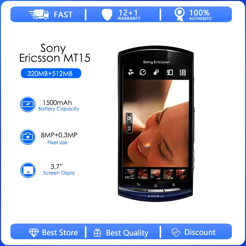 Sony Ericsson Xperia Neo odnowiony-oryginalny odblokowany Xperia MT15 Kyno Halon telefon przedni i tylny aparat 1500mAh bateria