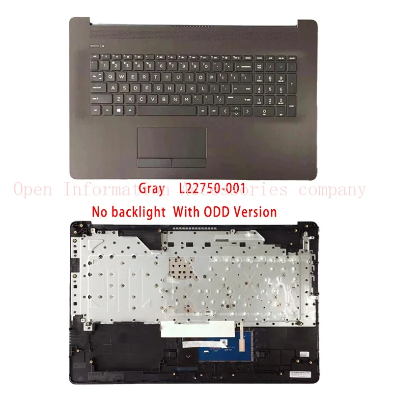 New For HP 17-BY 17-CA;Replacemen Laptop Accessories Palmrest/ US Keyboard With Or Without Backlight L22749-001 L22751-001