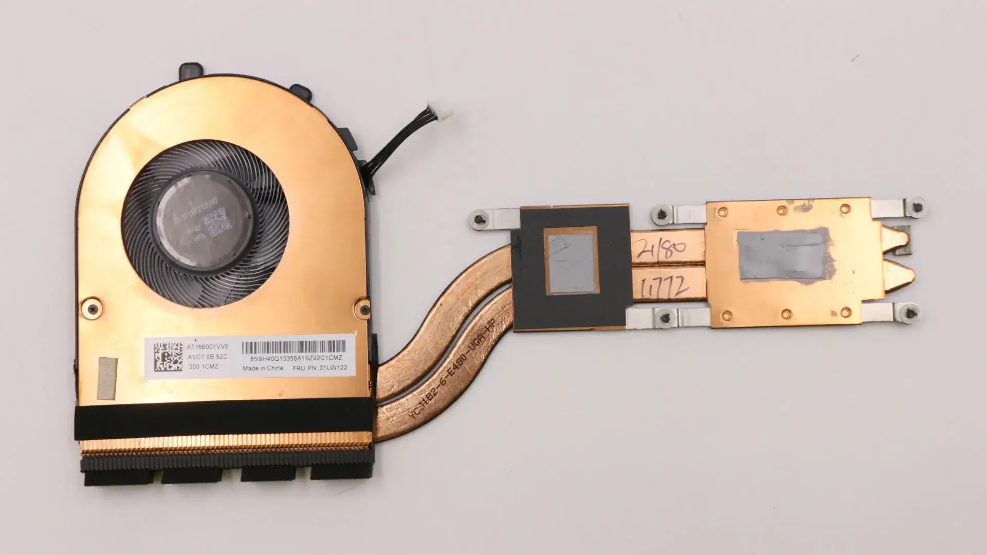 New Original Heatsink CPU Cooler Cooling Fan Lenovo for ThinkPad E480 E580 Laptop SWG graphics 01LW122 01LW123 01LW124 02HM042