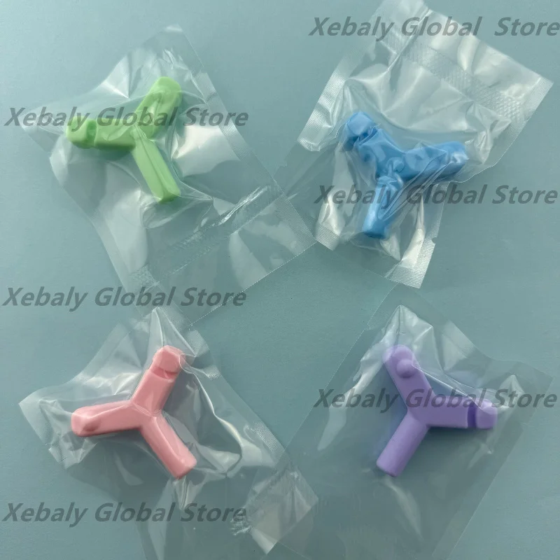 50PCS Dental Aligner Chewies Silicone Teeth Stick Bite Orthodontic Bite Chewies Prevent Face Distortion Y Shaped