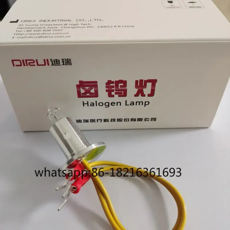 Dirui CS-T240 CS-T300 CS300 CS400 CS600 CS800 CS1200 CS1300 Chemistry Analyzer Halogen Lamp Bulb 12V 20W New