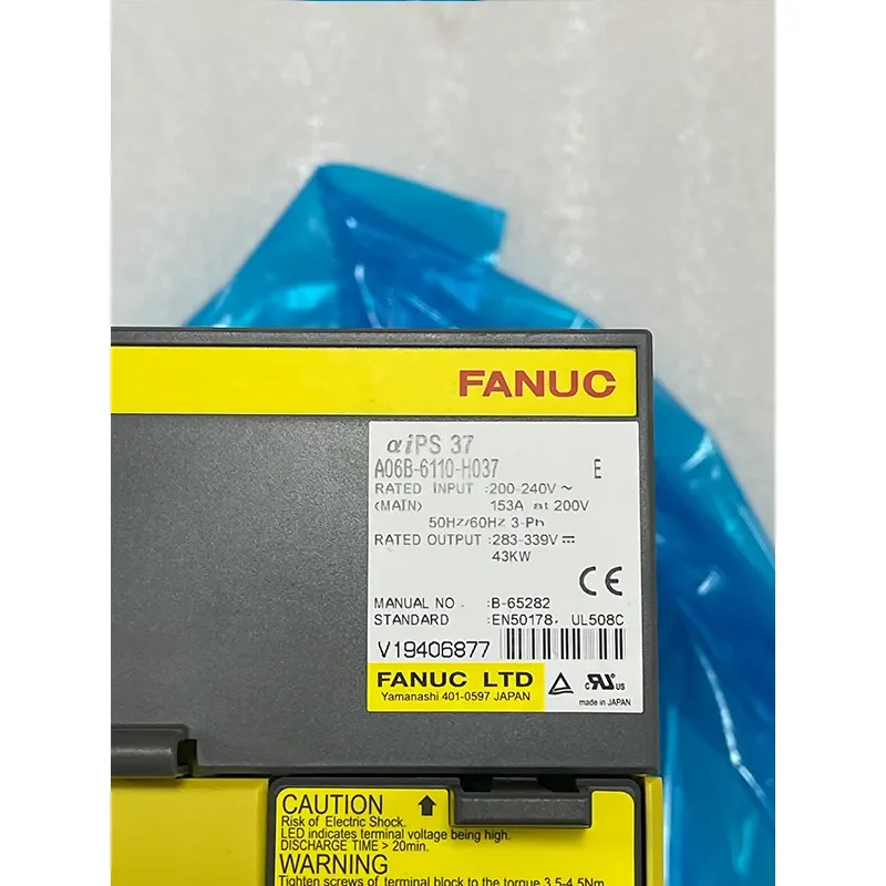 Refurbished A06B-6110-H037 Fanuc Servo Drive Tested OK 3 Months Warranty