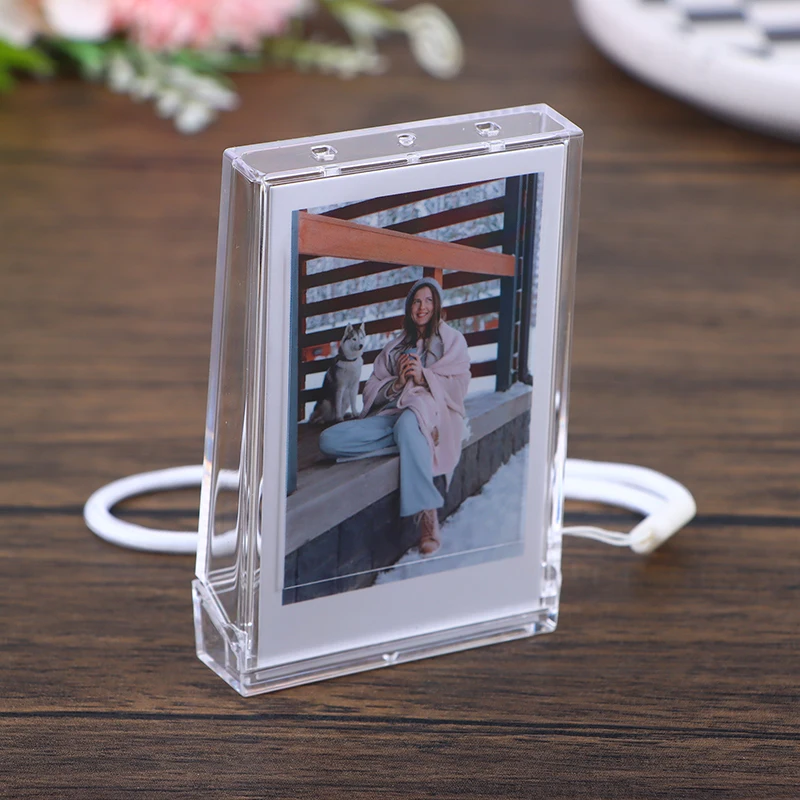 Pockets Photo Album 3 Inch Transparent Photocard Holder For Instax Mini Album Storage Collect Book Name Card Album