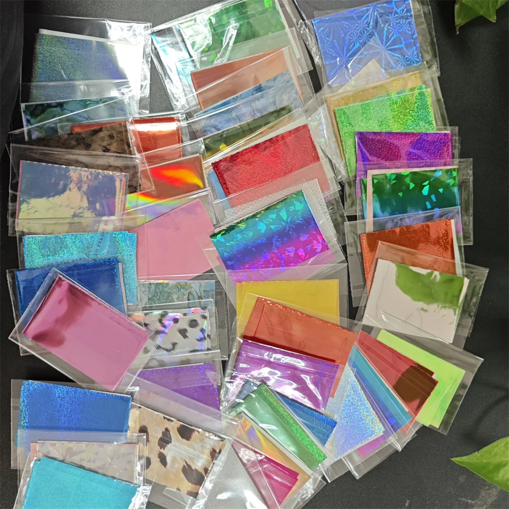 10 rouleaux/boîte 3D mixte HelloKitty Kuromi feuille d'ongle autocollant Kawaii coloré Kitty autocollant d'ongle dessin animé noir violet Kuromi curseur d'ongle