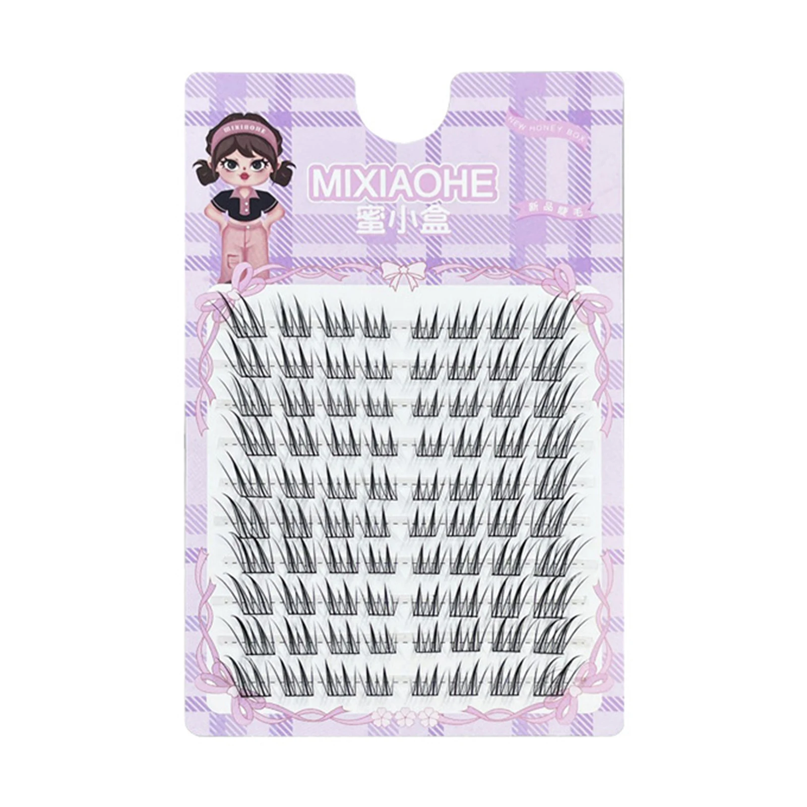 Auge Schwanz Verlängerung Falsche Wimpern Einzelne Füchse Stil Wimpern Natürliche Cosplay Gefälschte Wimpern Curling Wispy Wimpern Verlängerung