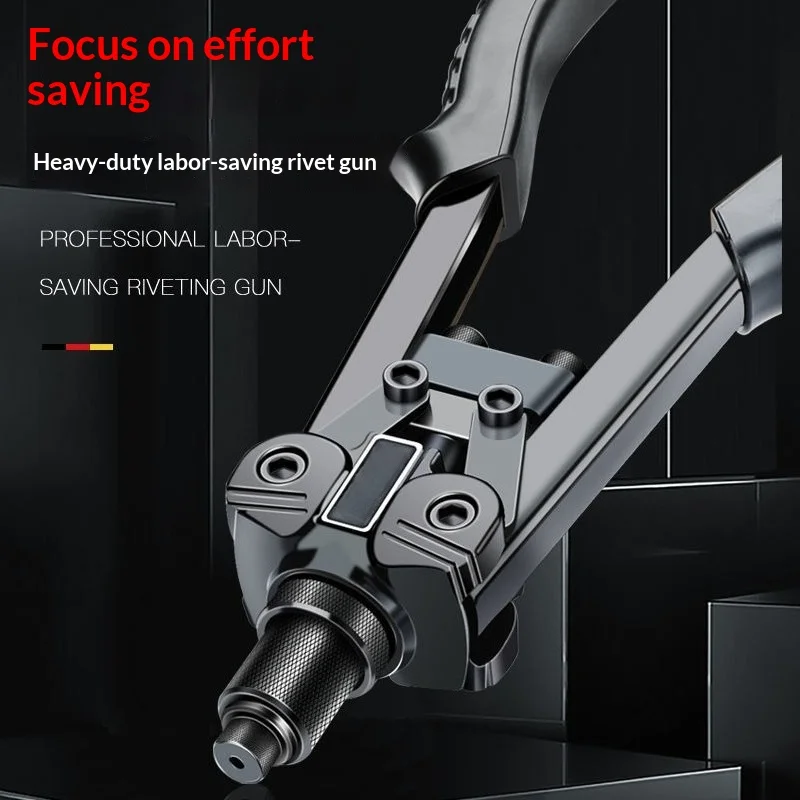 Manual Riveting Gun Labor-saving Heavy Duty Plus Long Handle Rivet Gun Manual Nail Gun Pneumatic Wrench Tools