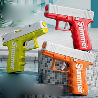 Children's manual toy, continuous mini water gun, summer beach swimming pool, water play, water fights, interactive