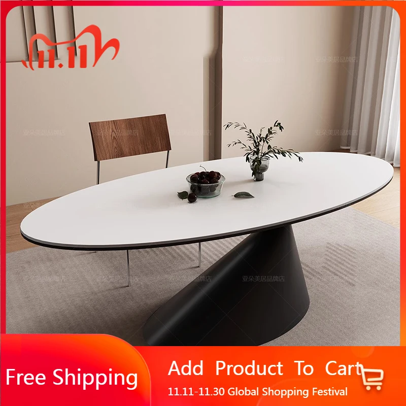 

Designer Marble Dining Table Coffee Modern Mini Space Saving Round Living Room Dining Table Side Corner Muebles Salon Furniture