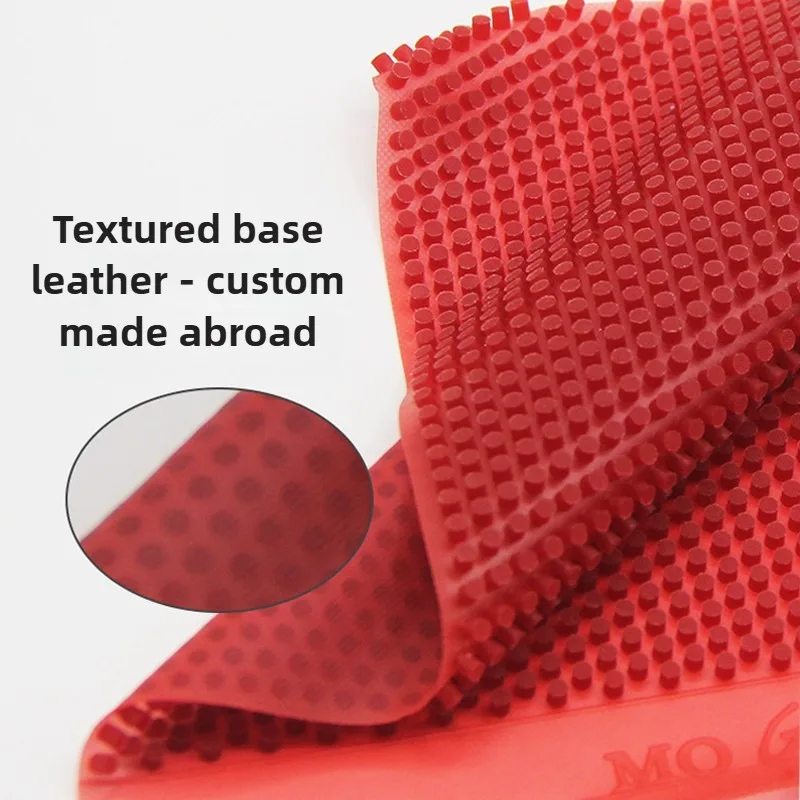 MO LONG Ultra Large Particle Table Tennis Rubber Particle Height 2.6mm OX Long Pips OneForm Ping Pong Rubber with Sponge Durable image 3
