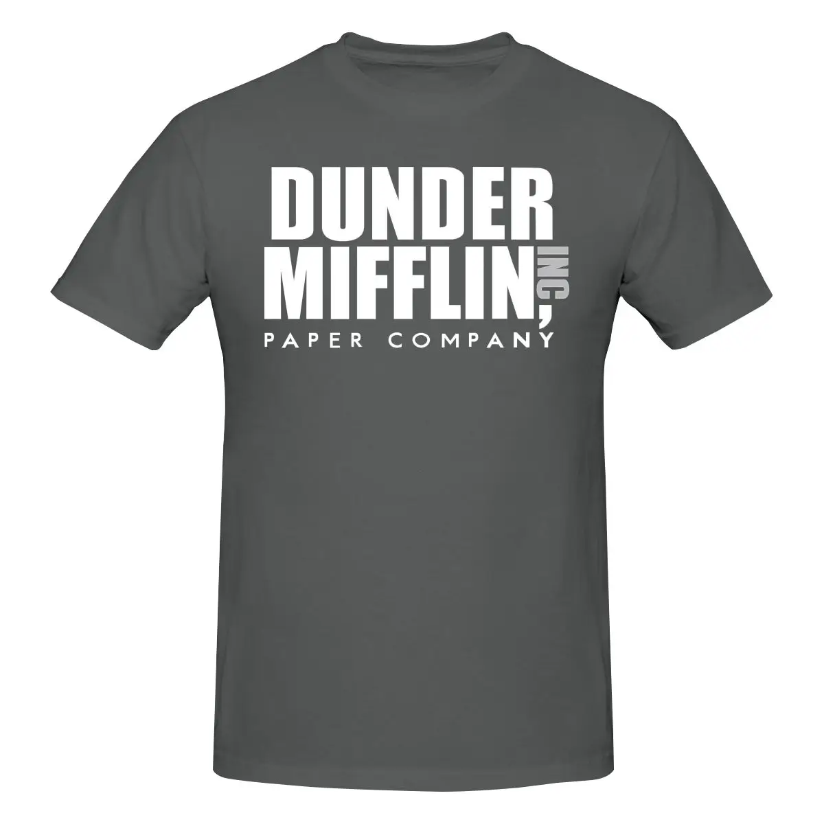 Funny The Office Dunder Mifflin Men's T-shirt Printed Tops are loose and slim fit Women's T-shirts