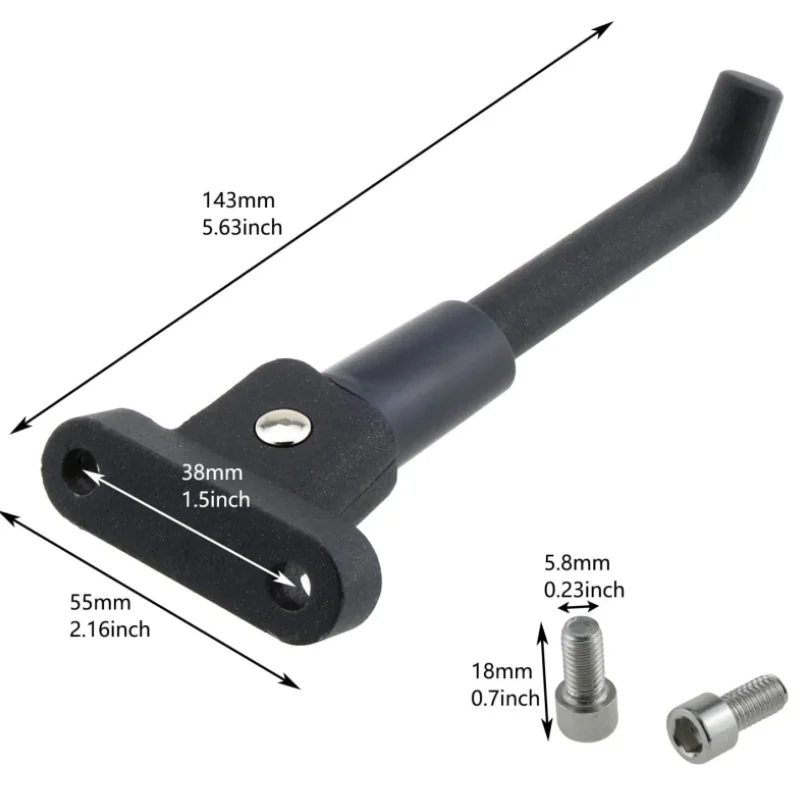 Support de pied pour trottinette électrique Xiaomi M365/1S/pro Pro2, accessoire de stationnement