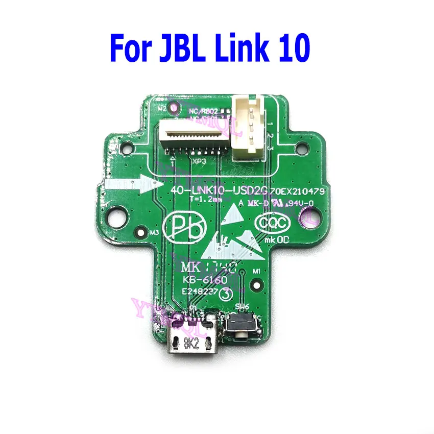 1 pz per JBL Link 10 20 Chrage Charge3 Bord Micro USB Switch connettore presa Jack di ricarica