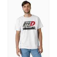 Summer Ae 86 INITIAL D T-Shirt Luxury Brand Pure Cotton T-shirt Summer Fashion Leisure High-end cotton Men's Women's T-Shirt