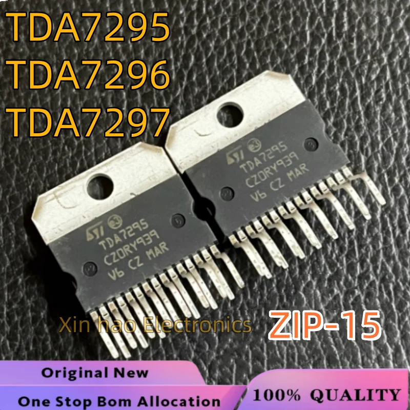 1PCS NEW TDA7295 TDA7296 TDA7297 ZIP-15 Power Amplifier Chip Audio Amplifier Chip