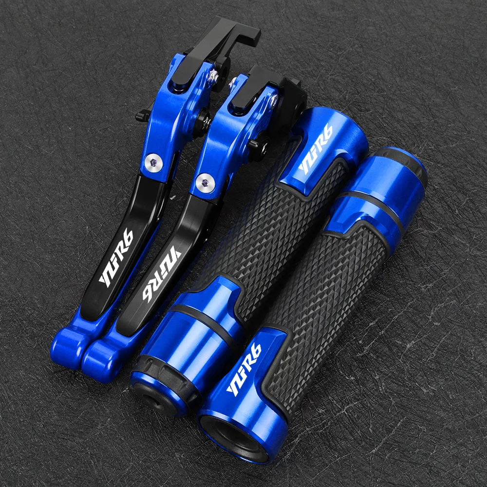 

FOR YAMAHA YZFR6 YZF R6 1999 2000 2001 2002 2003 2004 Motorcycle Brake Clutch Levers Handlebar Handle bar Hand Grips ends Access