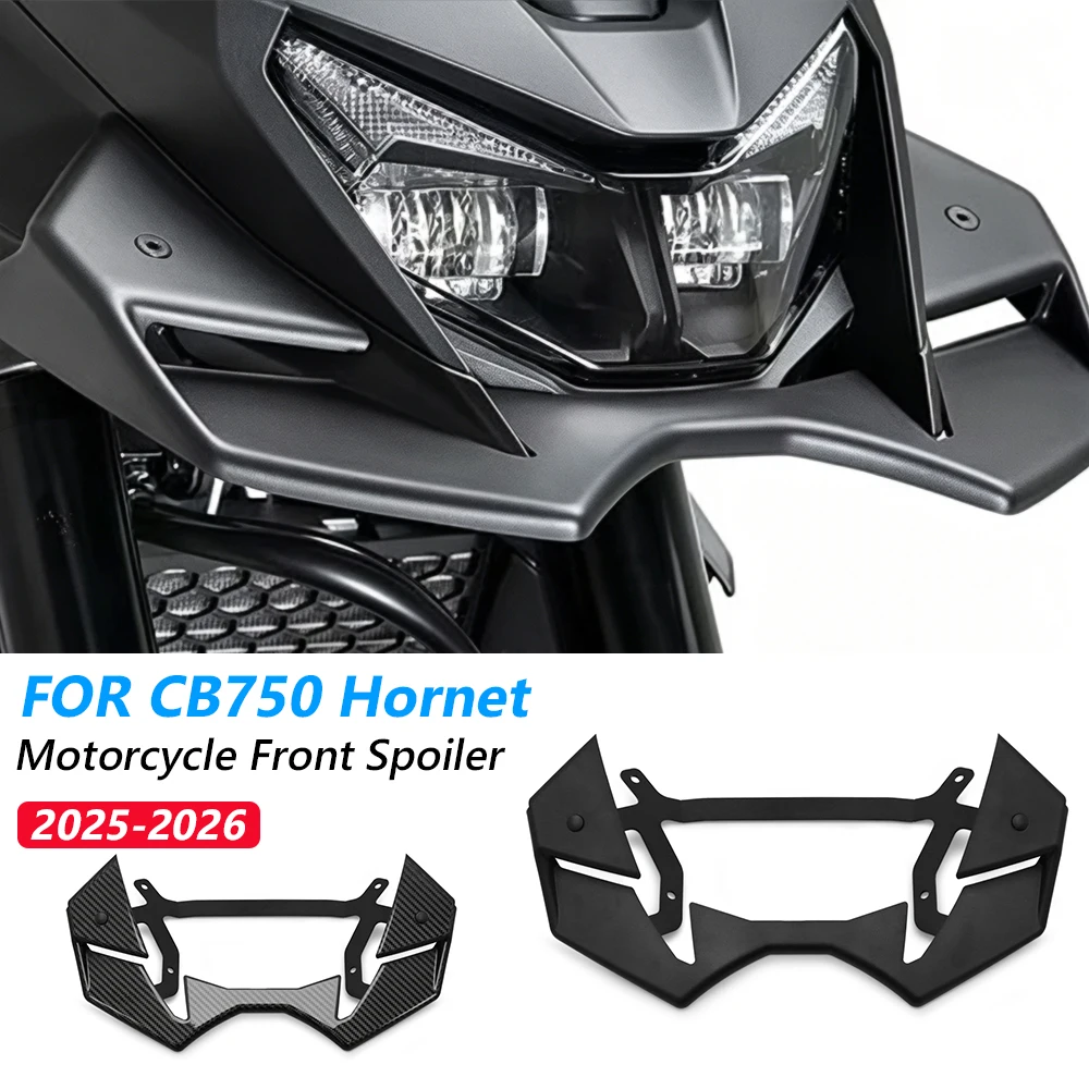 Fianchetto Nose Shroud Shield Parts Motorcycle Winglet Wind Wing Spoiler Lip Accessories For Honda CB750 Hornet CB 750 2026 2025