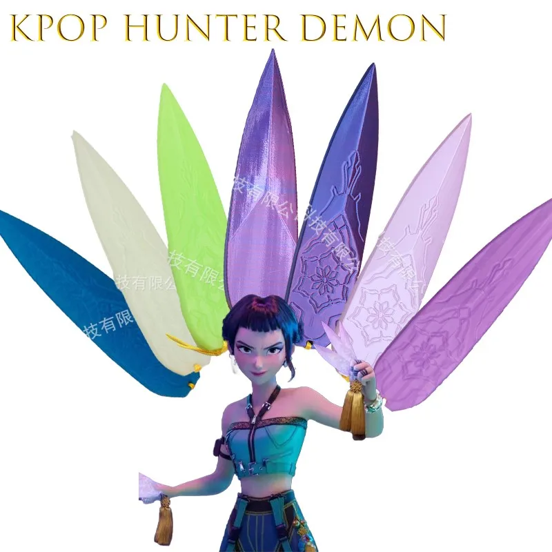 

ADemon Hunter Lights Dart WeapOons Kpop Hunter Demon Zoey Костюм Реквизит для девочек Карнавальные товары для вечеринок Zoey Halloween Carnival