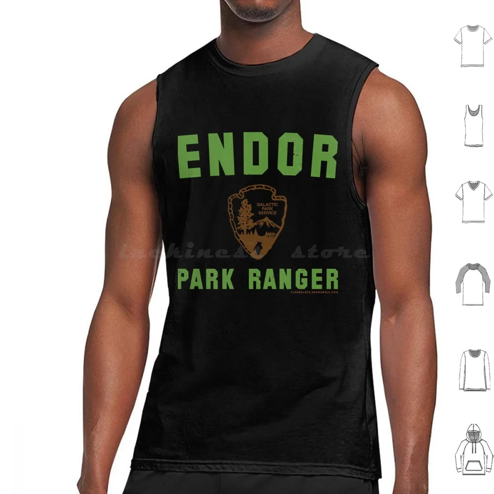 Endor For Fan Tank Tops Vest Sleeveless Park Ranger 1996 Men And Women