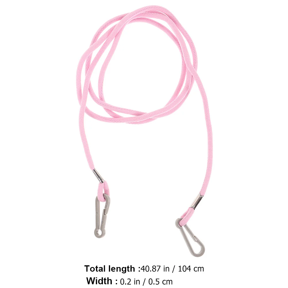 

3pcs Kids Ski Glove Lanyard Nylon Anti-Lost Rope For Toddlers Winter Mitten Clips Strap Hanging Holder Secure Neck Chain