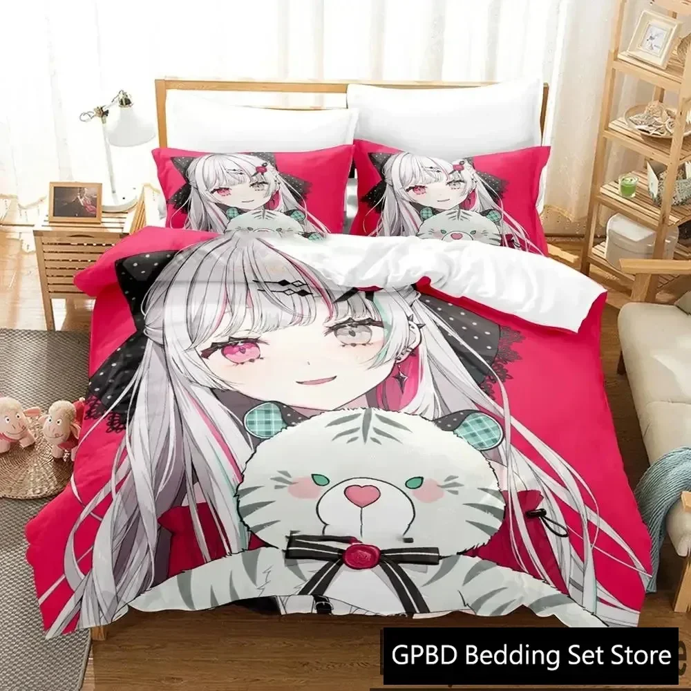 

3D Print Girl Ishigami Nozomi Anime Bedding Set Double Twin King Duvet Cover Comforter Pillowcase Boys Girls Adults Bedroom