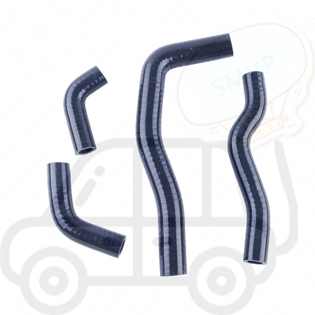 4PCS For Honda CRF450X CRF 450 X 2005 2006 2007 2008 2009-2016 Car Tools Silicone Radiator Hoses Kit Coolant Water Tubes 3PLY