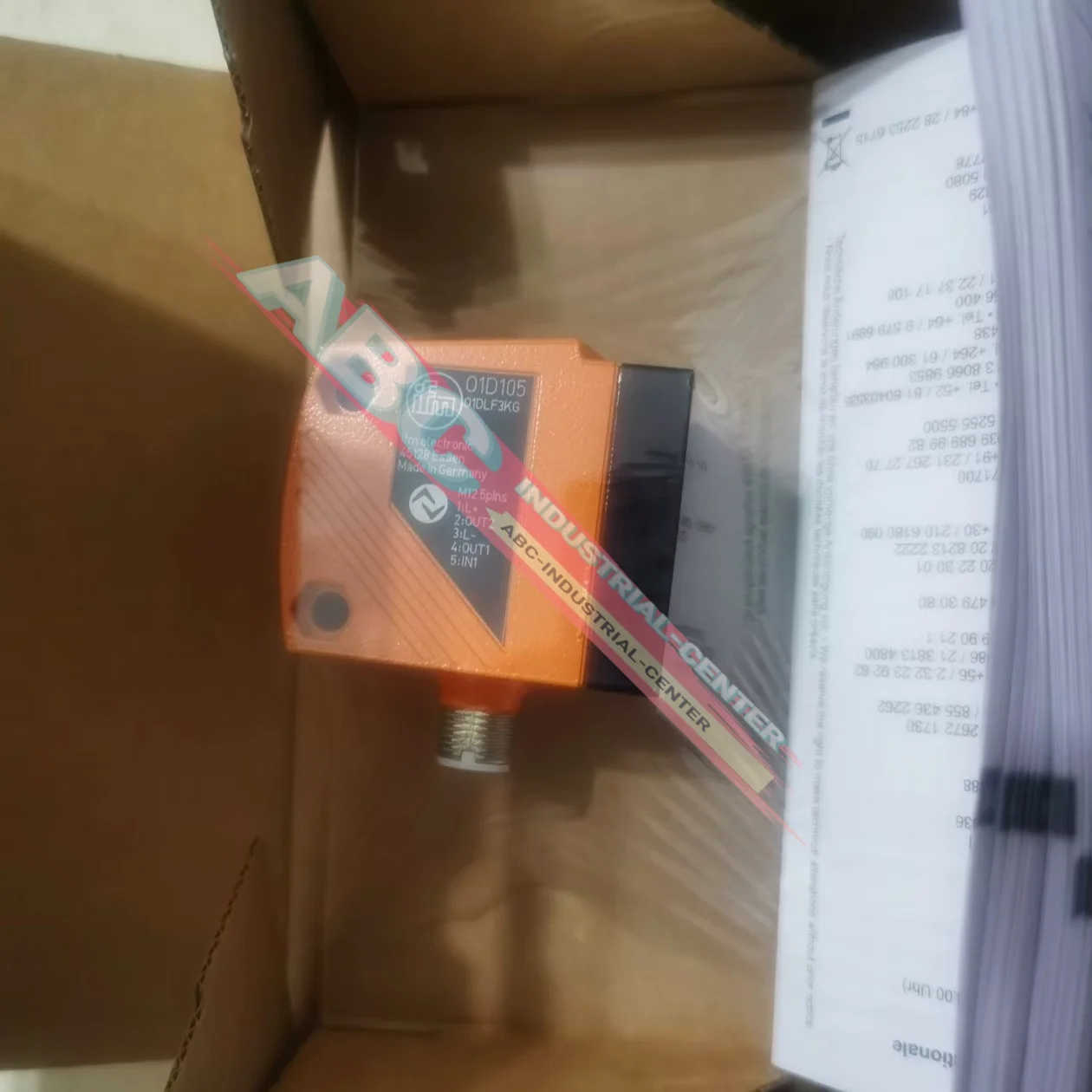 العلامة التجارية الجديدة O1D106 مستشعر الليزر O5D100 O5H500