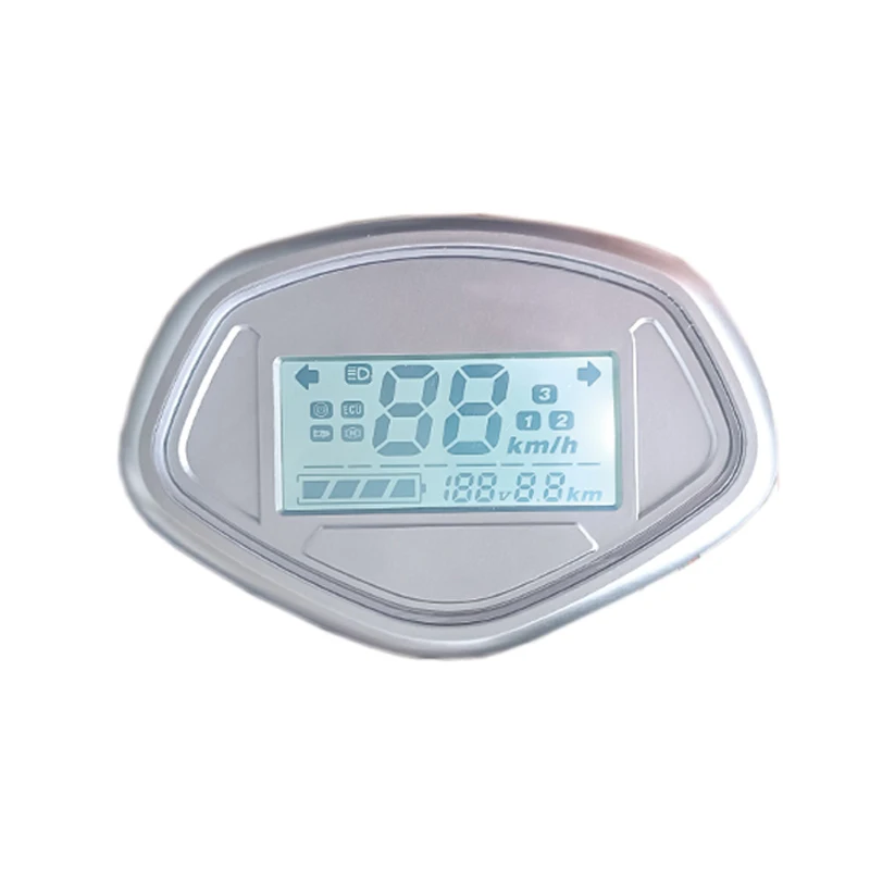jiajia Electric Vehicle LCD Meter Assembly, Universal Single-wire Phase Line, 48V/60V/72V