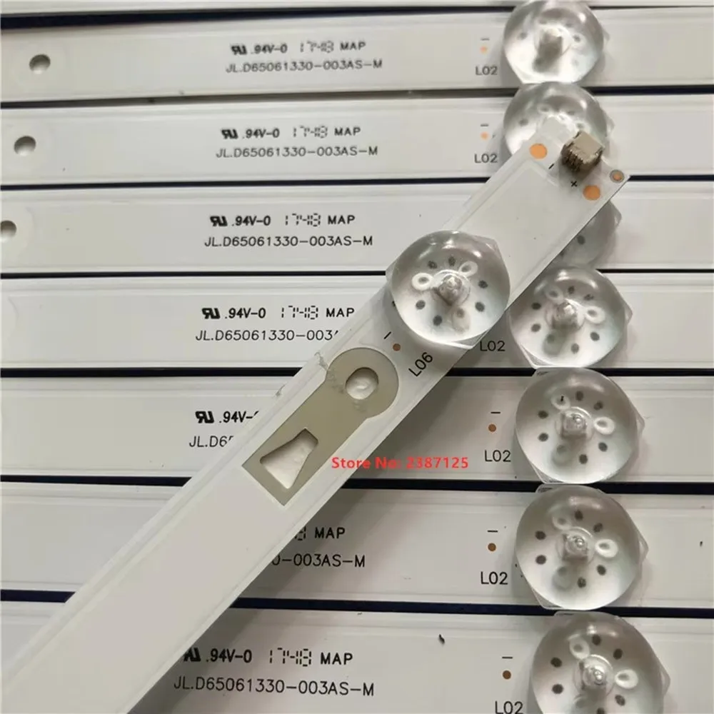 

LED Backlight Strip 6Lamp For SVH650A53 JL.D65061330-003AS-M 003BS HD650K3U31 65R6D 65H6D LED65M5000U HD650M5U52-B1\S0\GM\ROH