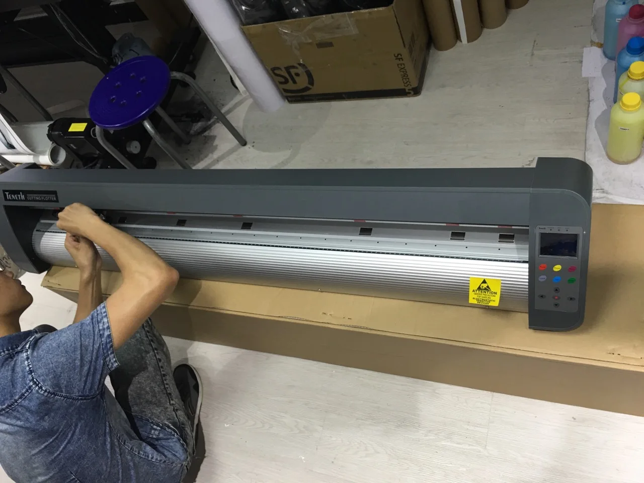 TENETH T-48L Cutting Plotter/vinyl Plotter/vinyl Cutting Plotter | Sticker Cutting Plotter Graph Plotter on Sales