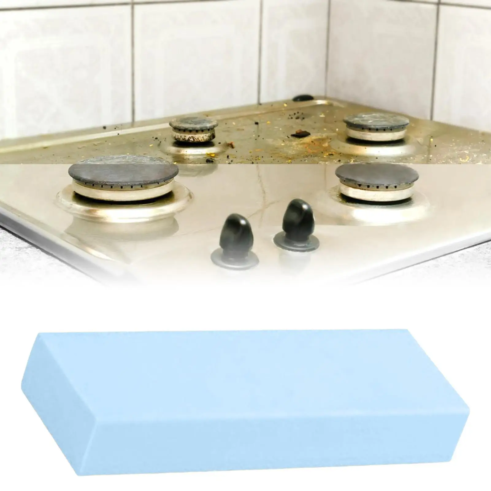 Stainless Steel Rust Remover Reusable Rubber Scale Eraser 8 Pieces Reusable Rubber Stain Remover For Cookware Scale Kitchen