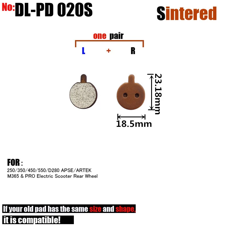 DELT 10 Pair Bicycle Disc Brake Pads, For ZOOM,250,350,450,550,D280,APSE,M365,PRO,MTB,BIKE,Cycling,Sintered,Hydraulic,Part