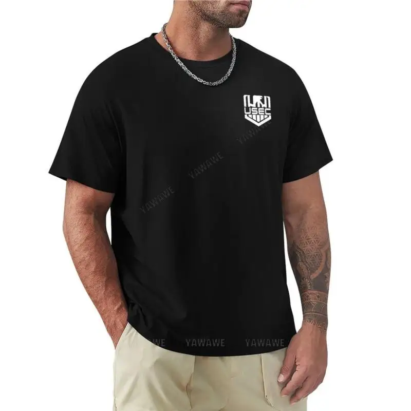summer man black USEC - Escape From Tarkov T-Shirt aesthetic clothes vintage t shirt men t shirt men cotton tshirt o-neck tops
