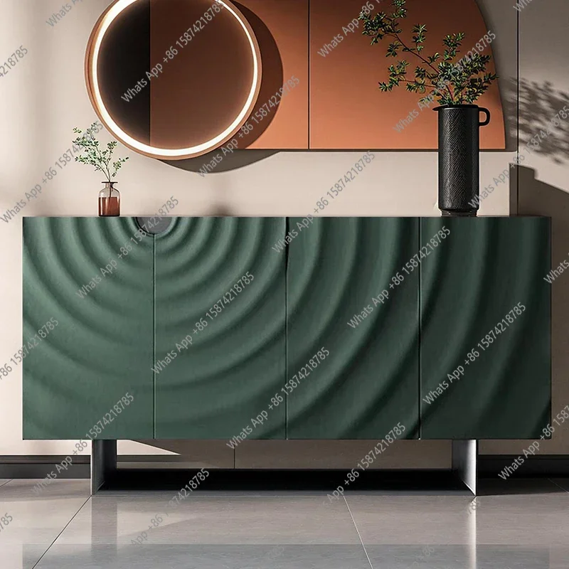 XS Nordic Groene Woonkamerkasten Rustiek Klassiek Houten Retro Woonkamerkasten Opbergruimte Smalle Kast De Rangement Furnit