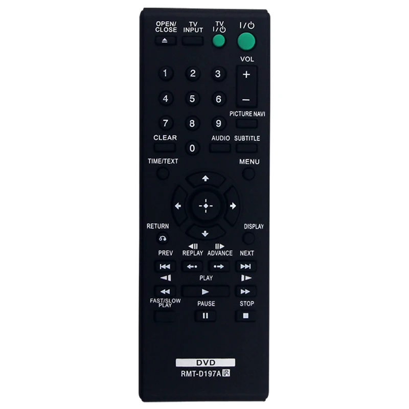 Remote control For sony DVD Player RMT-D197A DVPSR201P 210P DVPSR405P DVPSR510H DVPSR320 DVPSR405P DVP-SR750HP DVPSR100 DVPSR120