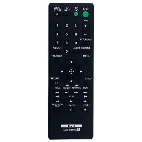 Remote control For sony DVD Player RMT-D197A DVPSR201P 210P DVPSR405P DVPSR510H DVPSR320 DVPSR405P DVP-SR750HP DVPSR100 DVPSR120