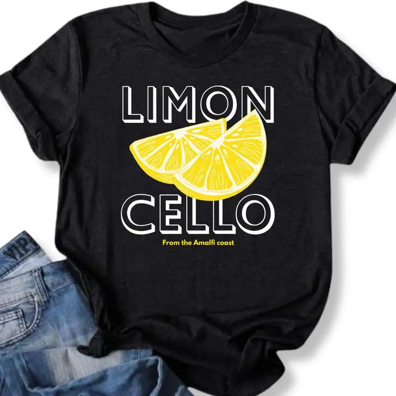 

Limoncello T Shirt Italian Liqueur Summer