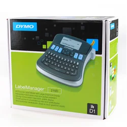 Dymo label printer machine LM-210D hand-held portable printer LM210D label maker for Dymo D1 6 9 12mm 45013 40913 Label tapes