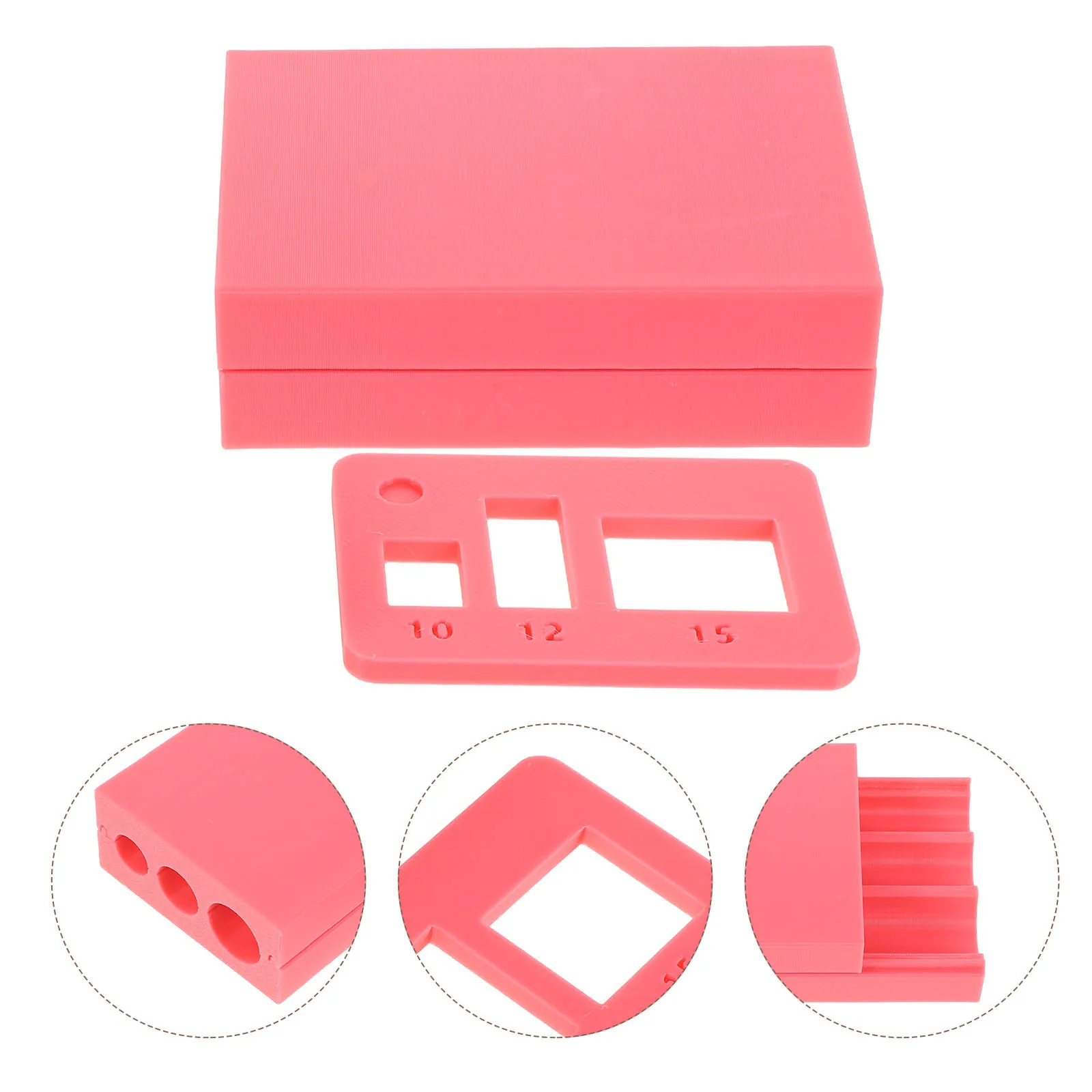 

1 Set Polymer Clay Bead Roller 10/12/15Mm Precision Clay Shaping Tool Measuring Guide For Uniform Round Beads Jewelry Crafts