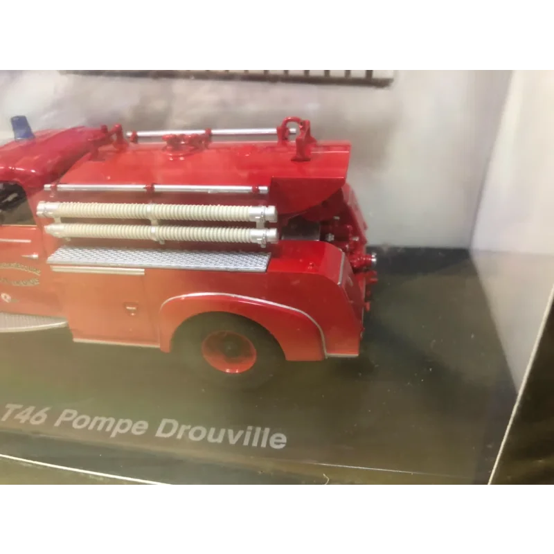 Diecast norev 1/43 escala ciitroen t46 escada motor de bombeiros liga modelo de carro brinquedo colecionável presente lembrança exibição ornamento