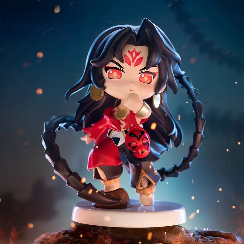 

POP MART Onmyoji Classic Style Series Blind Box Toy Caja Ciega Kid Kawaii Doll Action Figure Toys Boy Surprise Model Mystery Box